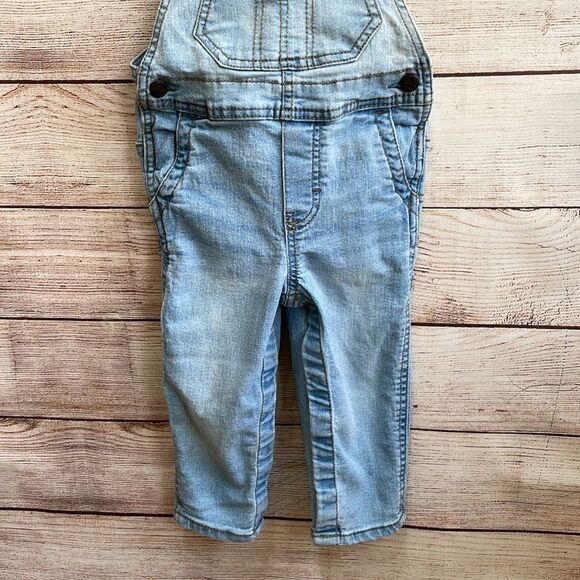 VINTAGE‎ OSH KOSH BLUE DENIM OVERALLS - Picture 3 of 6